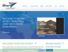 Tablet Screenshot of britishoffset.com